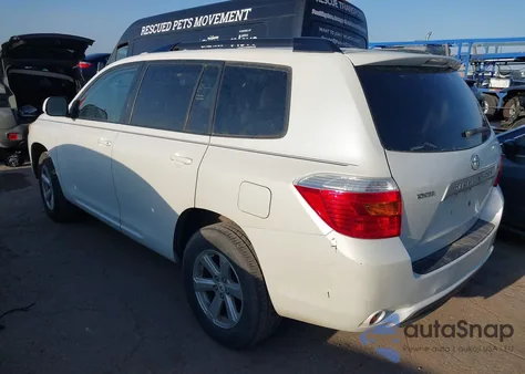 2008 Toyota Highlander из США, поврежденный, VIN JTEDS41A282023558